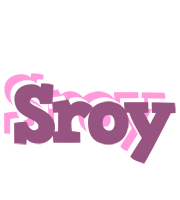 Sroy relaxing logo