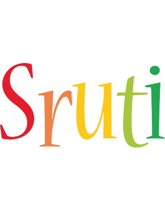 Sruti birthday logo