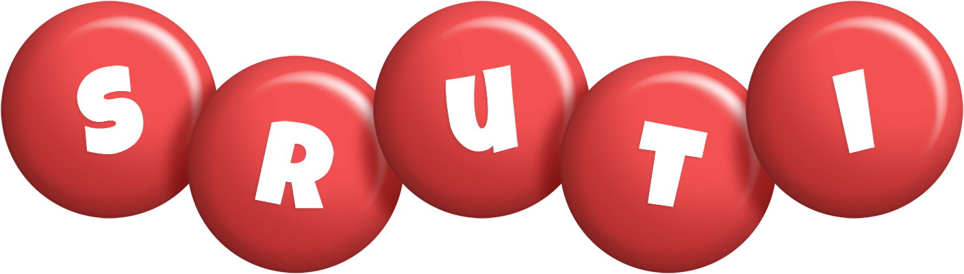Sruti candy-red logo
