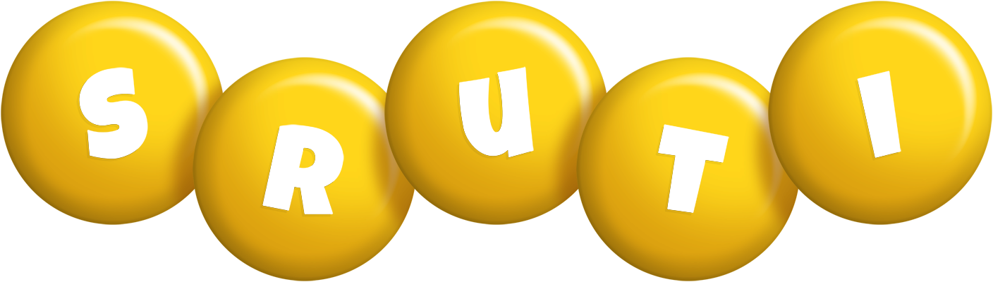 Sruti candy-yellow logo