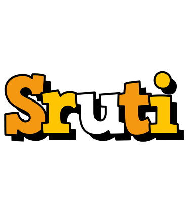 Sruti cartoon logo