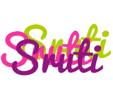 Sruti flowers logo