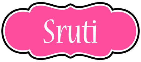 Sruti invitation logo