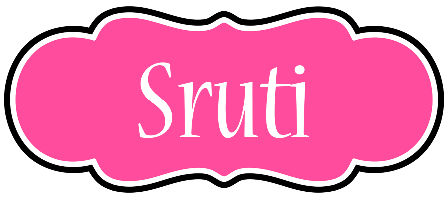 Sruti invitation logo