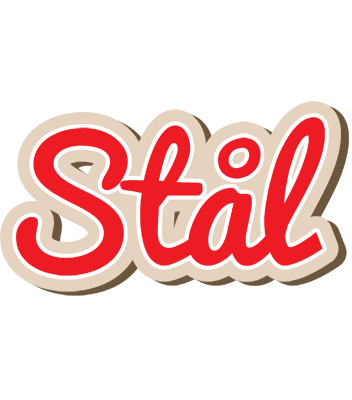 Stål chocolate logo