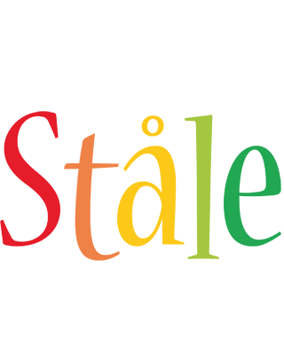 Ståle birthday logo