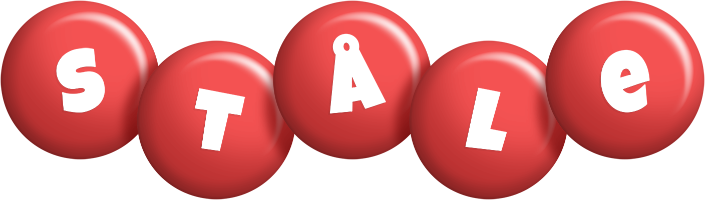 Ståle candy-red logo
