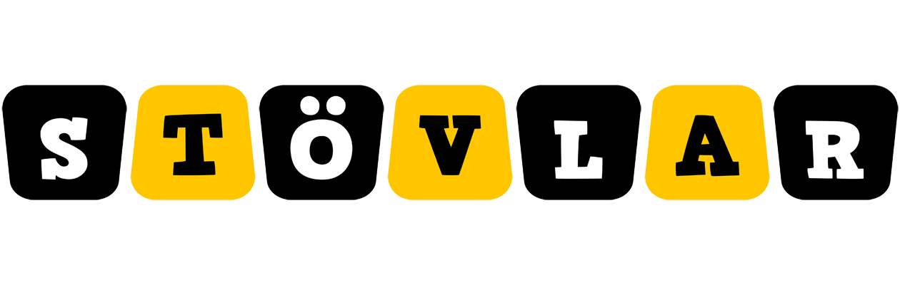 STÖVLAR logo effect. Colorful text effects in various flavors. Customize your own text here: https://www.textgiraffe.com/logos/boots/