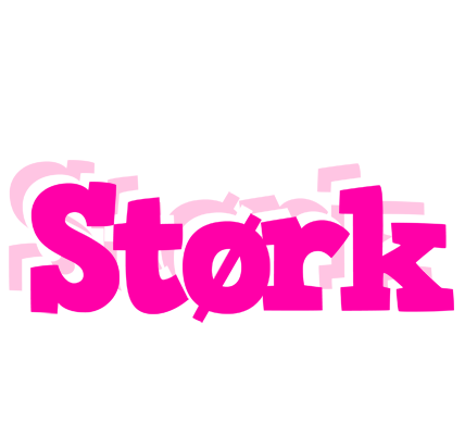 Størk dancing logo