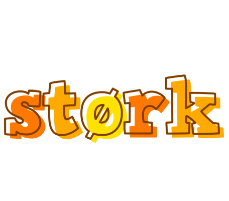 Størk desert logo