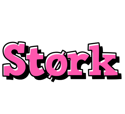 Størk girlish logo