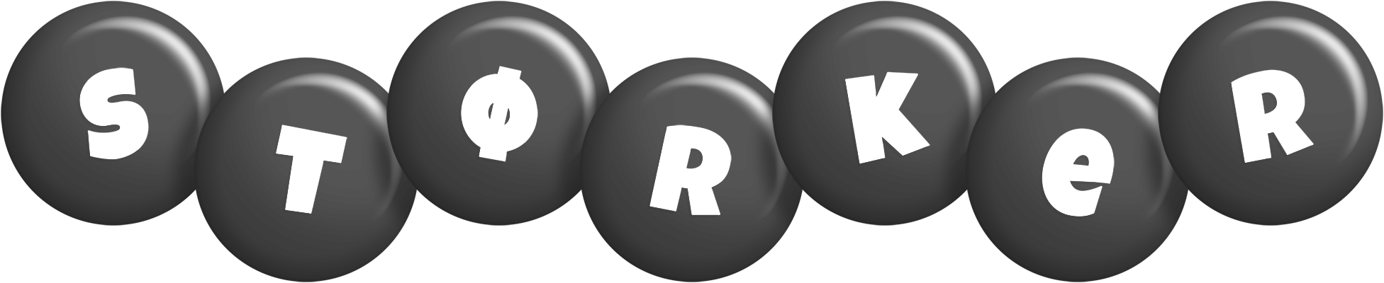 Størker candy-black logo