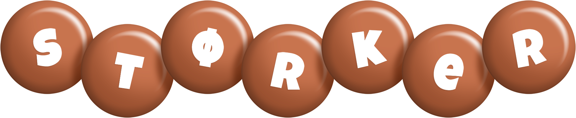 Størker candy-brown logo