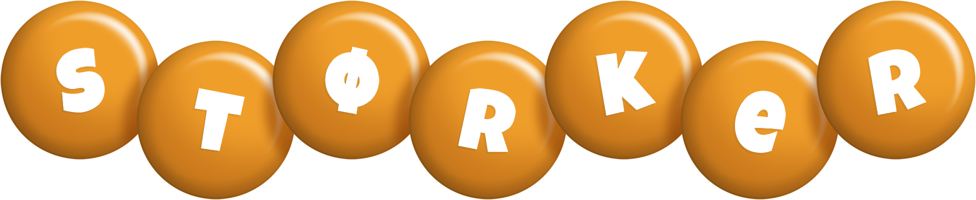 Størker candy-orange logo