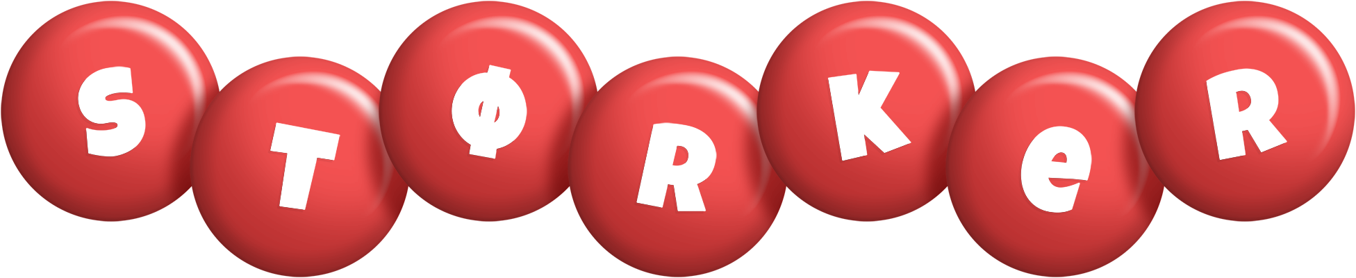 Størker candy-red logo
