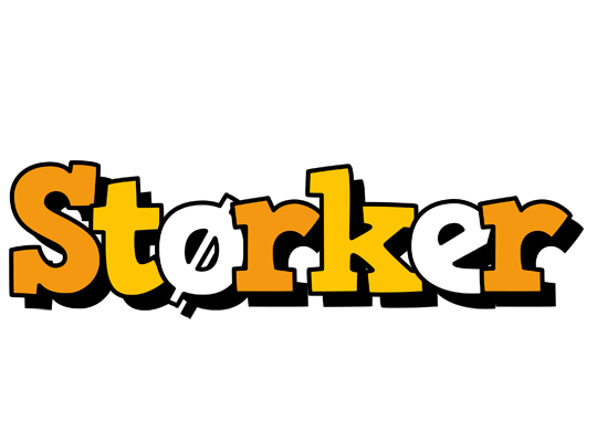 Størker cartoon logo