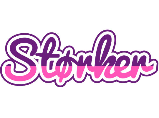Størker cheerful logo
