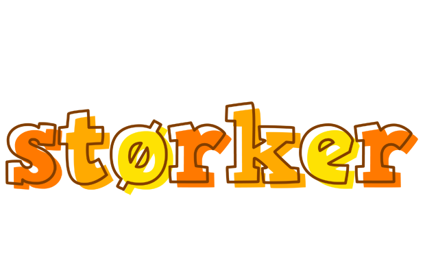 Størker desert logo
