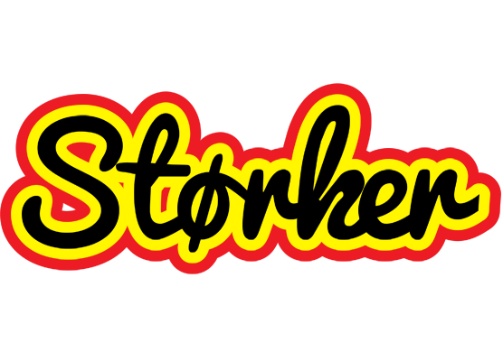 Størker flaming logo