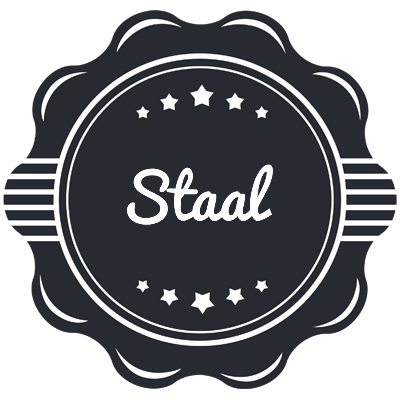 Staal badge logo