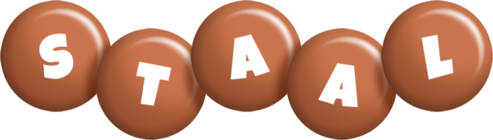 Staal candy-brown logo