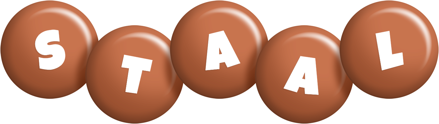 Staal candy-brown logo