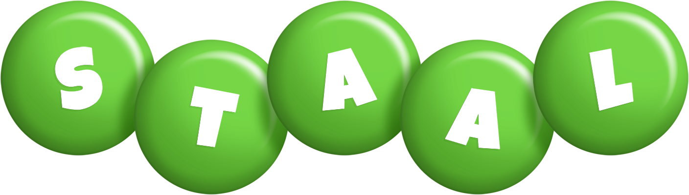 Staal candy-green logo