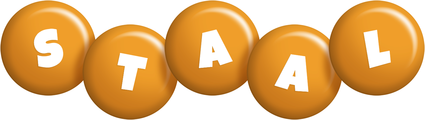 Staal candy-orange logo