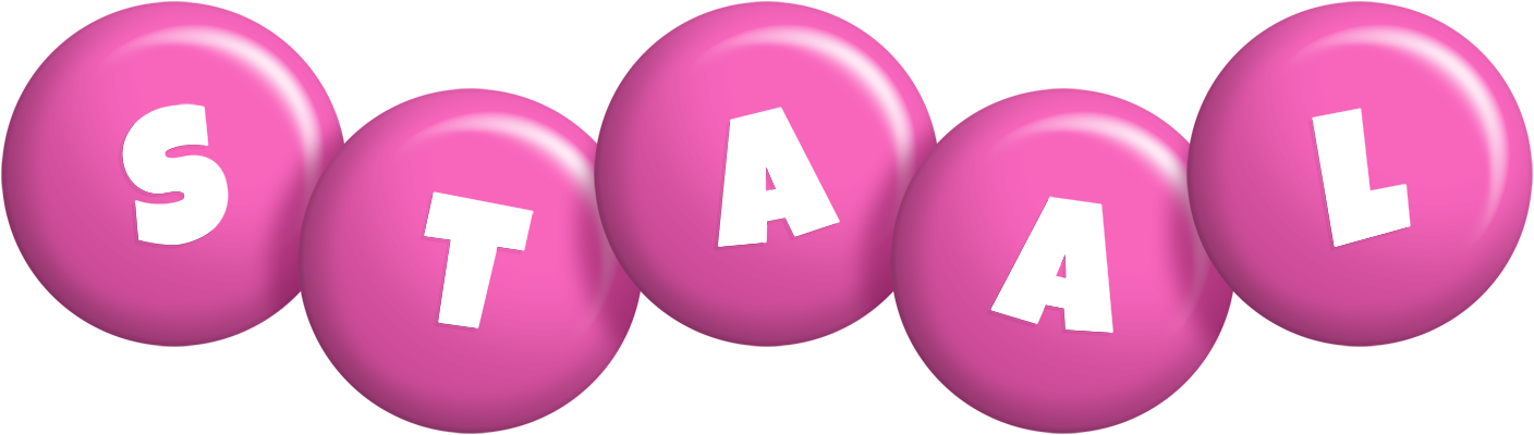Staal candy-pink logo