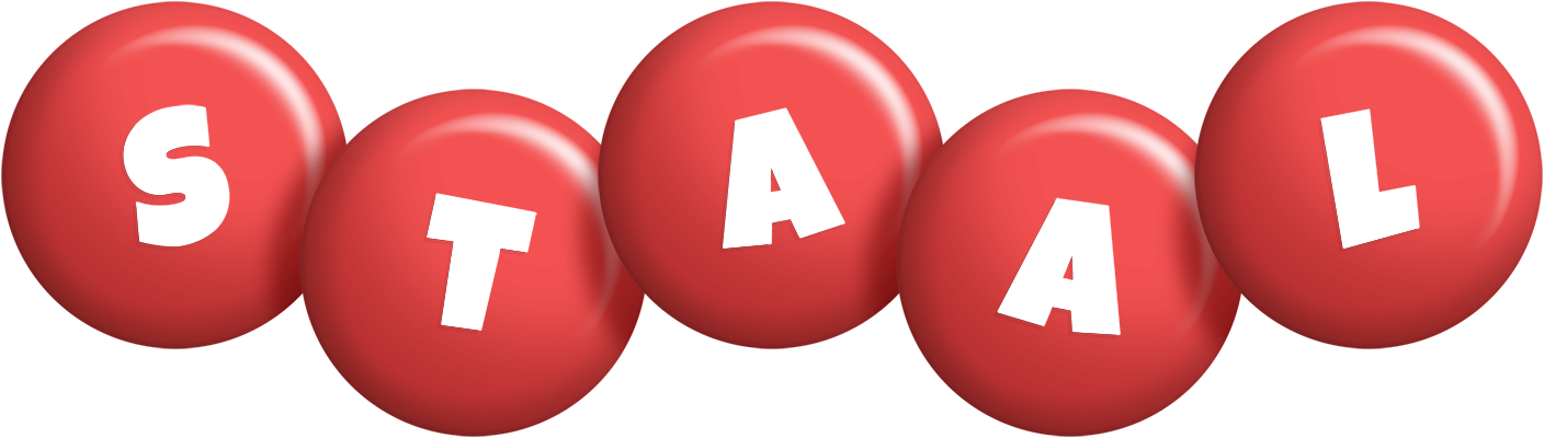 Staal candy-red logo