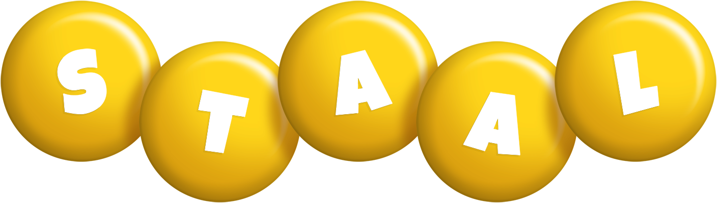 Staal candy-yellow logo