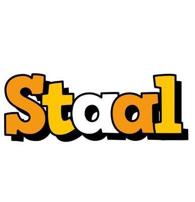 Staal cartoon logo