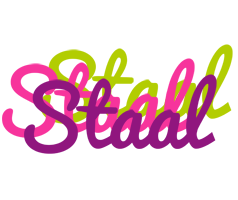 Staal flowers logo