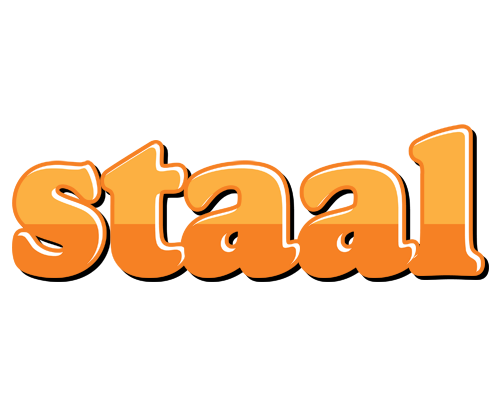 Staal orange logo