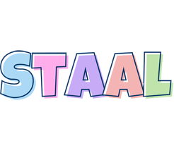 Staal pastel logo