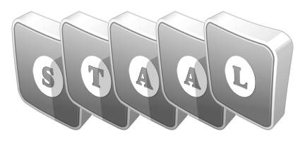 Staal silver logo