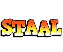 Staal sunset logo