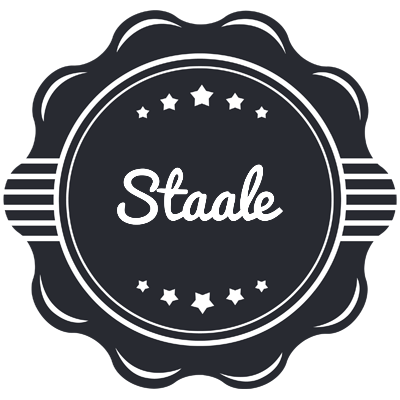 Staale badge logo