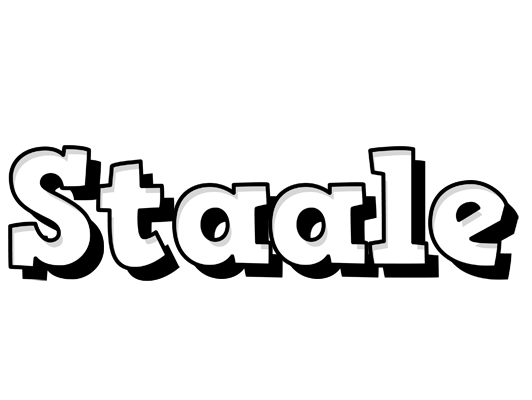 Staale snowing logo