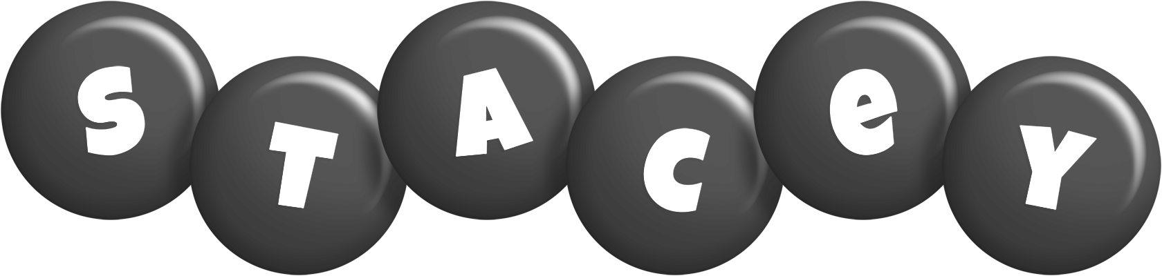 Stacey candy-black logo