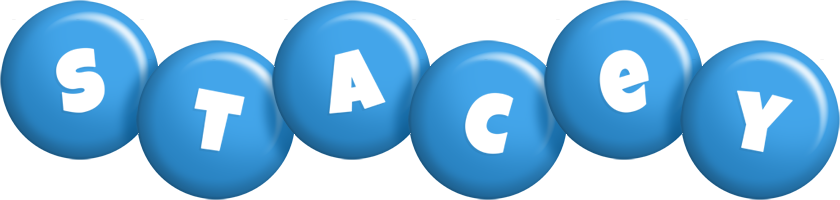 Stacey candy-blue logo