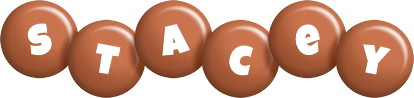 Stacey candy-brown logo