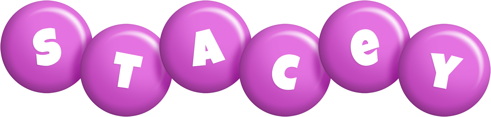 Stacey candy-purple logo