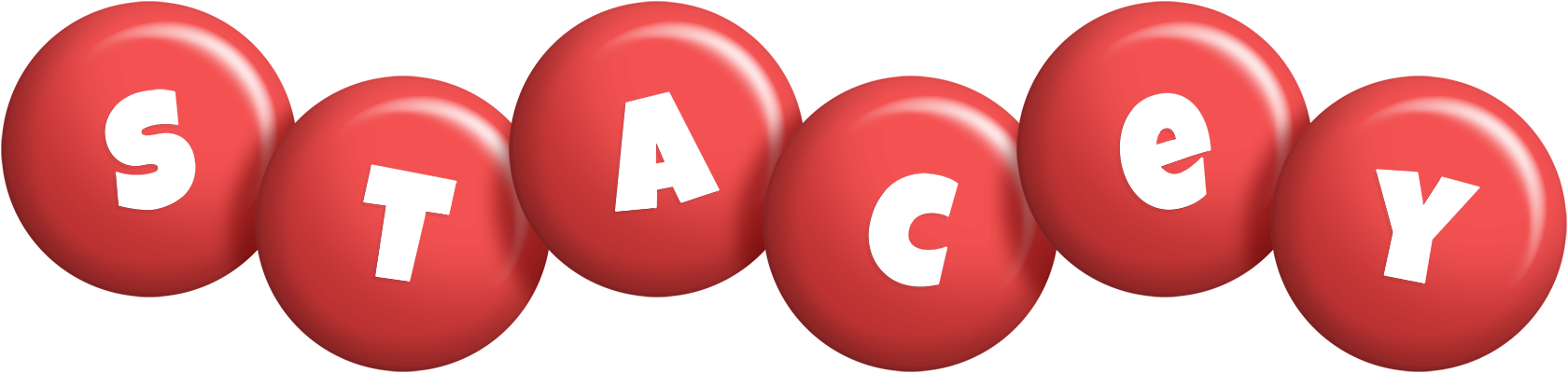 Stacey candy-red logo