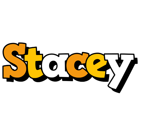 Stacey cartoon logo