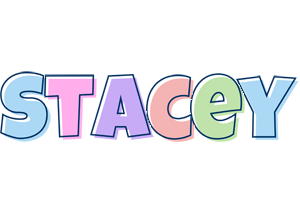Stacey pastel logo