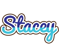 Stacey raining logo