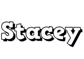 Stacey snowing logo