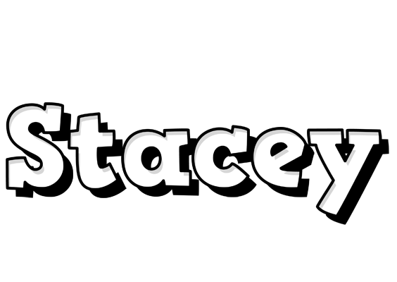 Stacey snowing logo