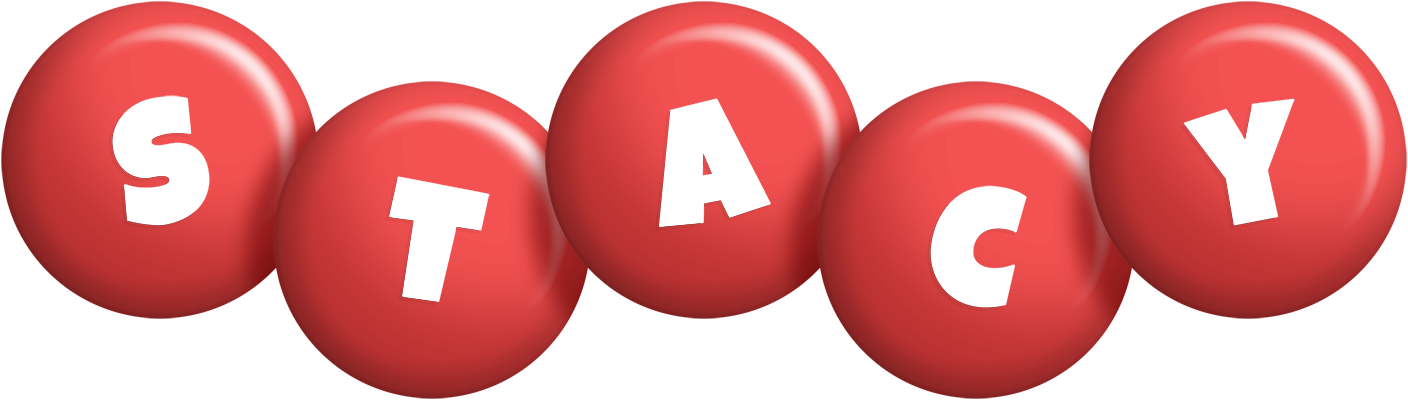 Stacy candy-red logo